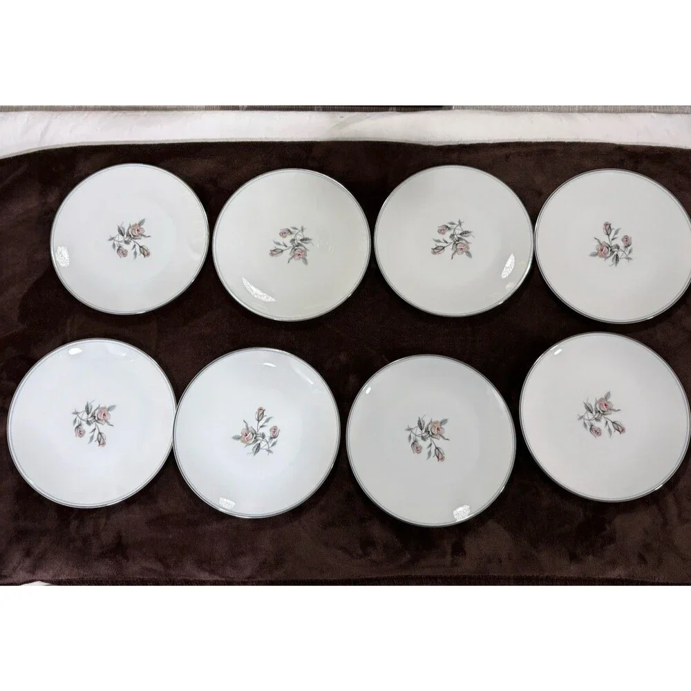 Vintage Noritake Margot 5605 Salad Plates 8.25